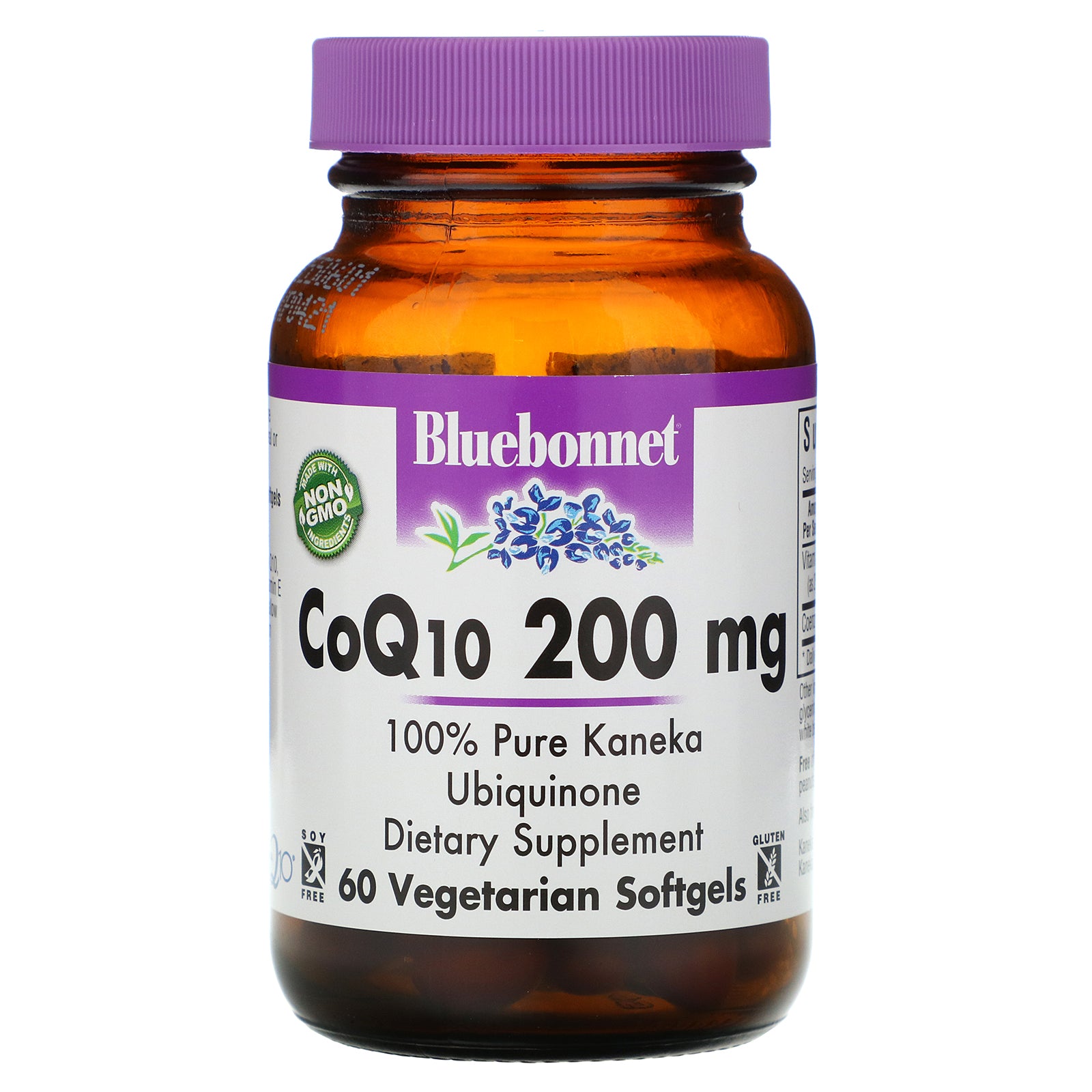 Bluebonnet Nutrition, Coq10, 200 Mg Veggie Softgels