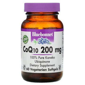 Bluebonnet Nutrition, CoQ10, 200 mg Veggie Softgels