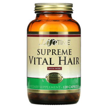 LifeTime Vitamins, Supreme Vital Hair with MSM,  Capsules