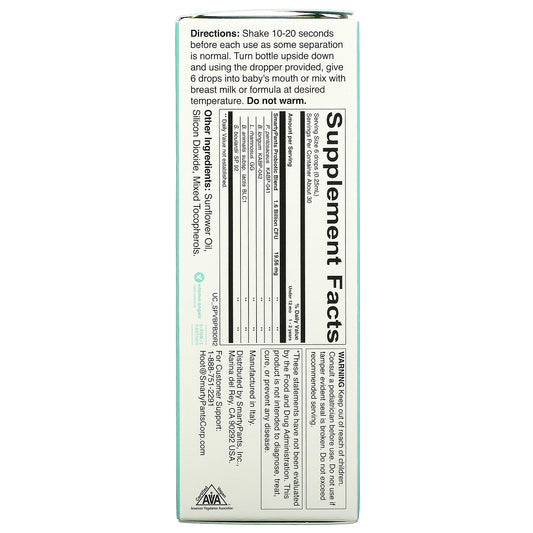 SmartyPants, Baby Probiotic, 0-24 Months, Unflavored