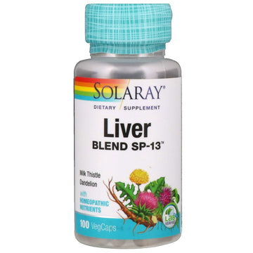 Solaray, Liver Blend SP-13 VegCaps