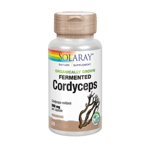 Fermented Cordyceps 60 Veg Caps By Solaray