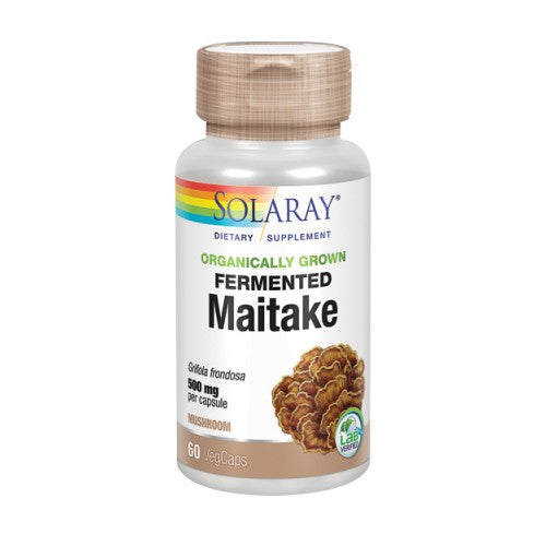 Fermented Maitake 60 Veg Caps By Solaray