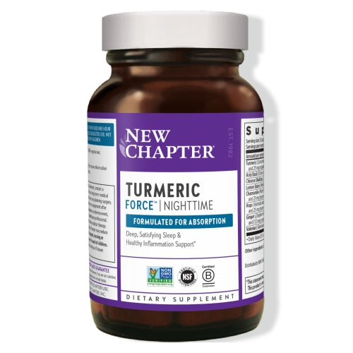 Turmeric Force Nighttime 60 Veg Caps By New Chapter