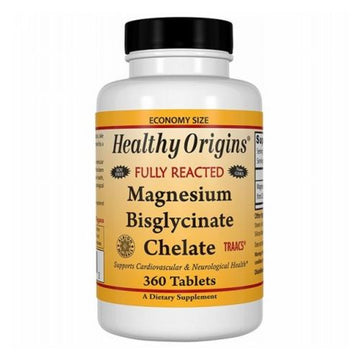 Magnesium Bisglycinate 120 Tabs By Healthy Origins