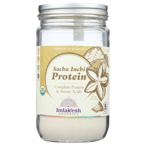 Protein Powder Sacha Inchi 14 Oz By Imlakesh Organics