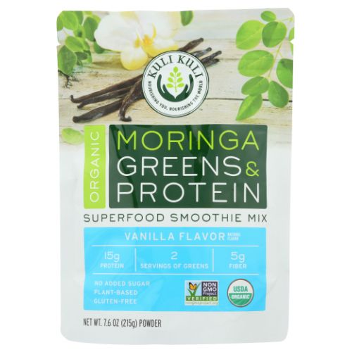 Moringa Greens & Protein Superfood Smoothie Mix Vanilla 7.6 
