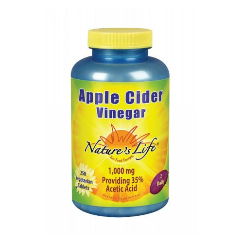 Apple Cider Vinegar 250 Veg Caps By Nature's Life