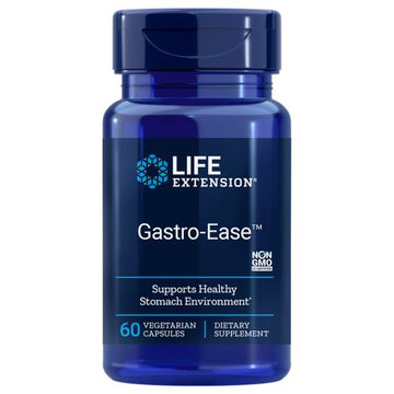 Gastro-Ease 60 Veg Caps By Life Extension