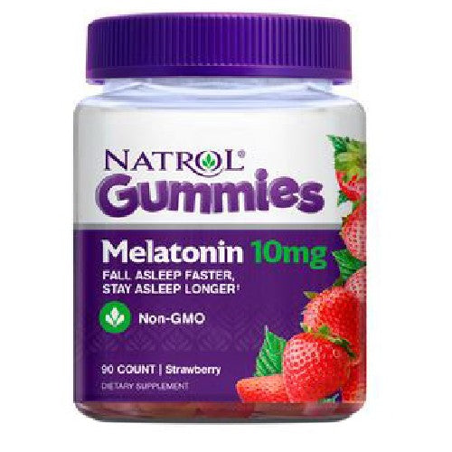 Melatonin Gummies Strawberry 90 Count By Natrol