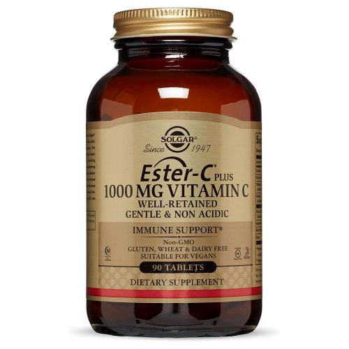 Ester-C + Vitamin C (Ester-C Ascorbate Complex) 90 Tabs By S