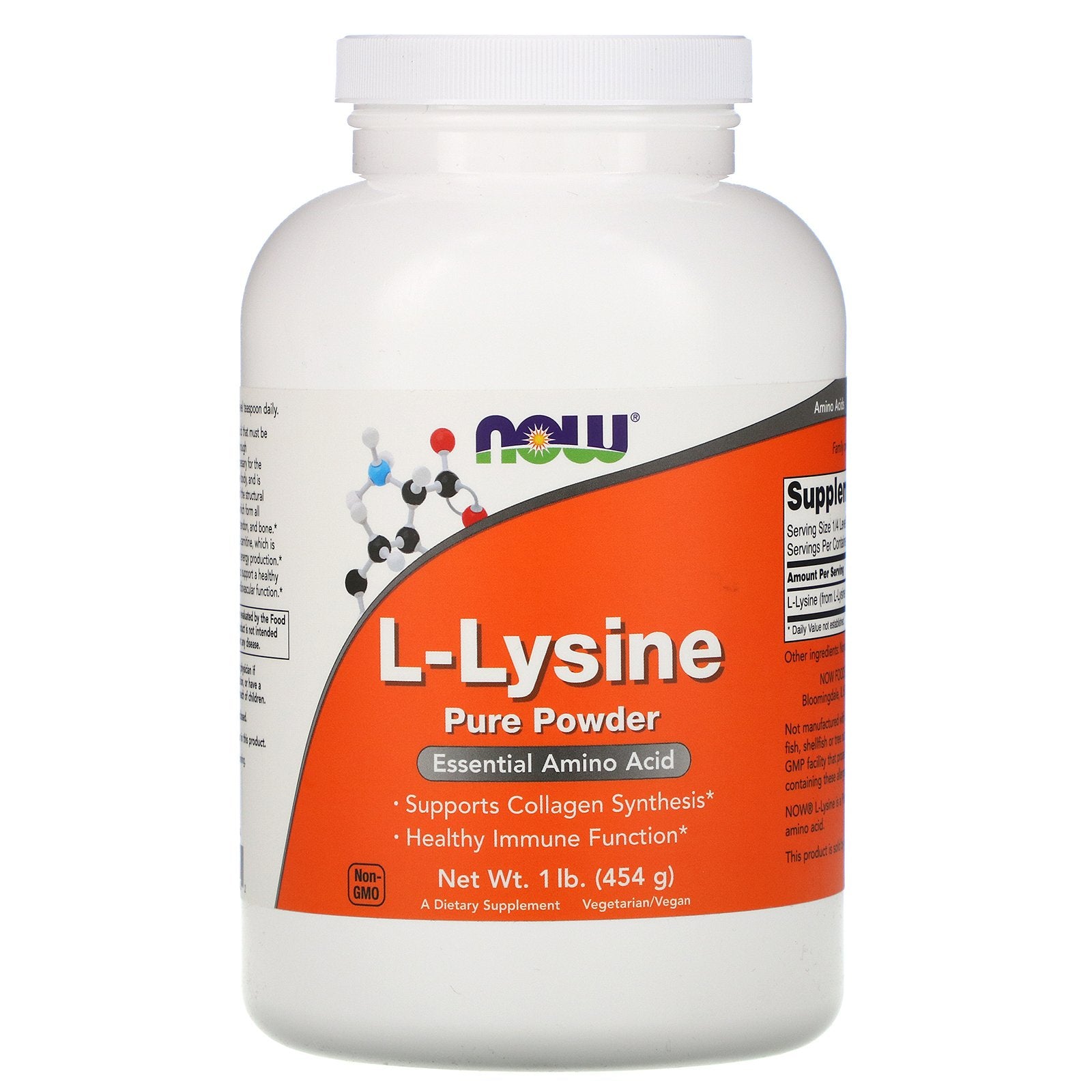 NOW Foods, L-Lysine Pure Powder