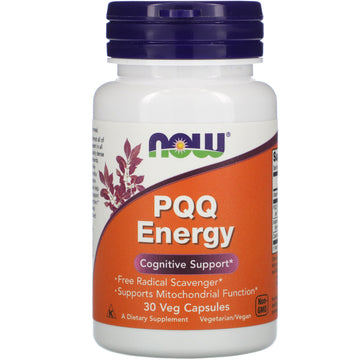 NOW Foods, PQQ Energy, 20 mg Veg Capsules