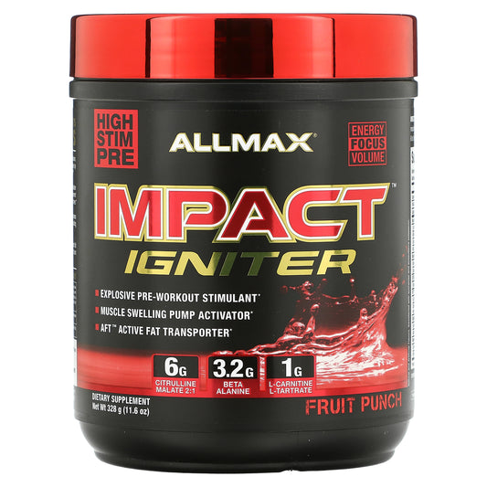 ALLMAX Nutrition, IMPACT Igniter, Pre-Workout, 11.6 oz (328 g)