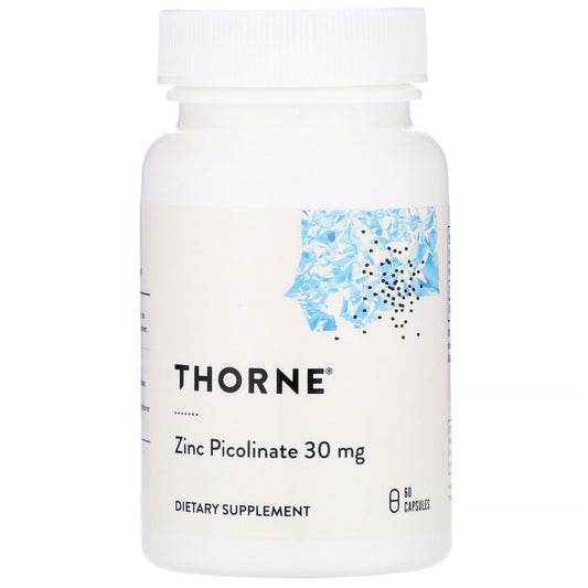 Thorne Research, Zinc Picolinate, 30 mg ,  Capsules