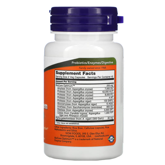 NOW Foods, Optimal Digestive System Veg Capsules