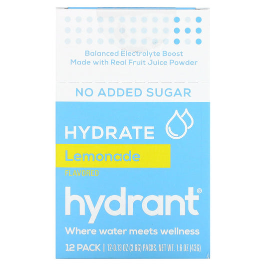 Hydrant, Electrolyte Drink Mix 0.13 oz (3.6 g) Each