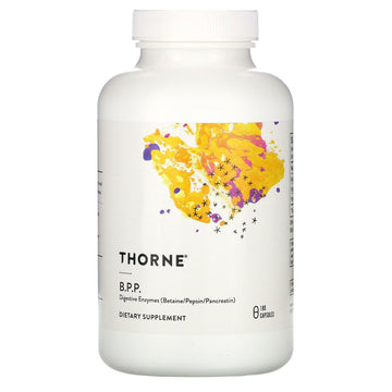 Thorne Research, B.P.P., (Betaine/Pepsin/Pancreatin), Digestive Enzymes Capsules