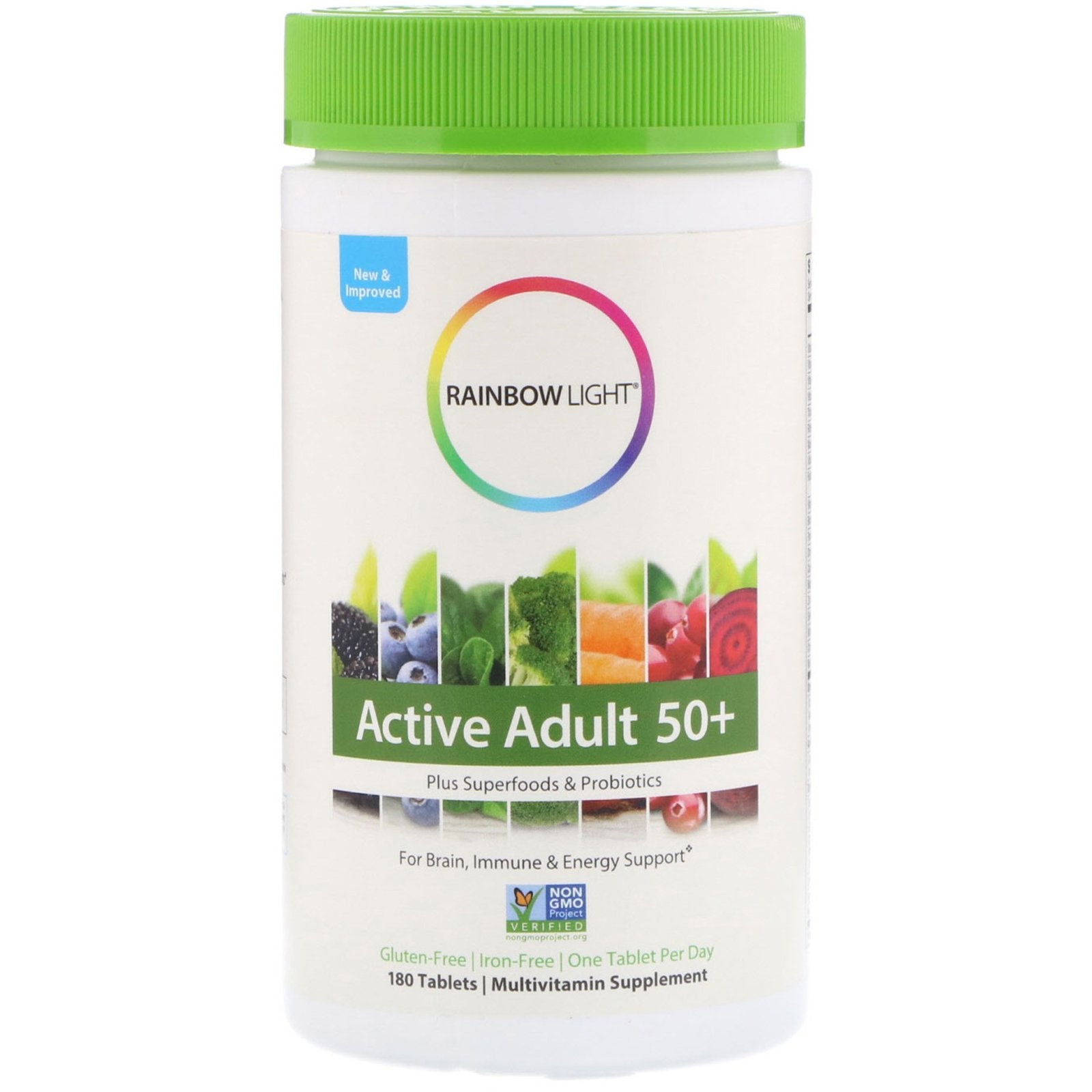 Rainbow Light, Active Adult 50+ Tablets