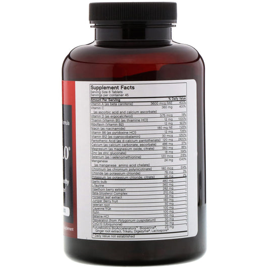 FutureBiotics, Pressur-Lo, Multi Vitamin, Mineral & Herb Formula, Tablets