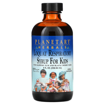 Planetary Herbals, Loquat Respiratory Syrup for Kids