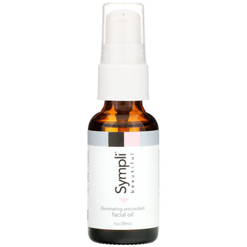 Sympli Beautiful, Illuminating Antioxidant Facial Oil with Argan, Marula, Rosehip & Orange Oil (30 ml)