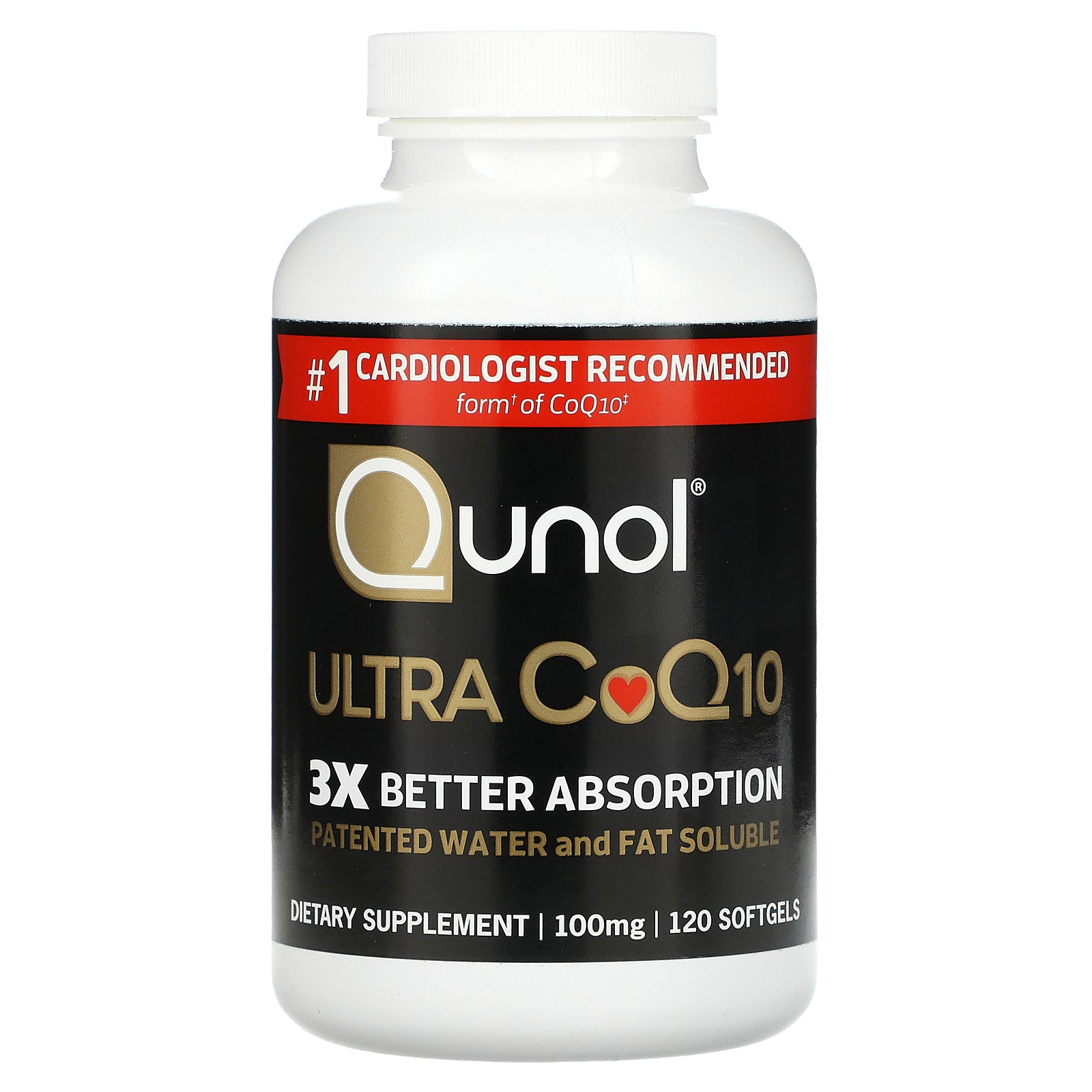 Qunol, Ultra Coq10, 100 Mg Softgels