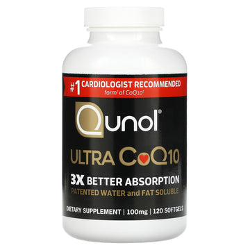 Qunol, Ultra CoQ10, 100 mg Softgels