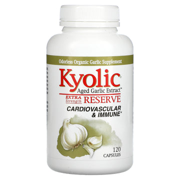 Kyolic, Aged Garlic Extract, Extra Strength Reserve, Capsules