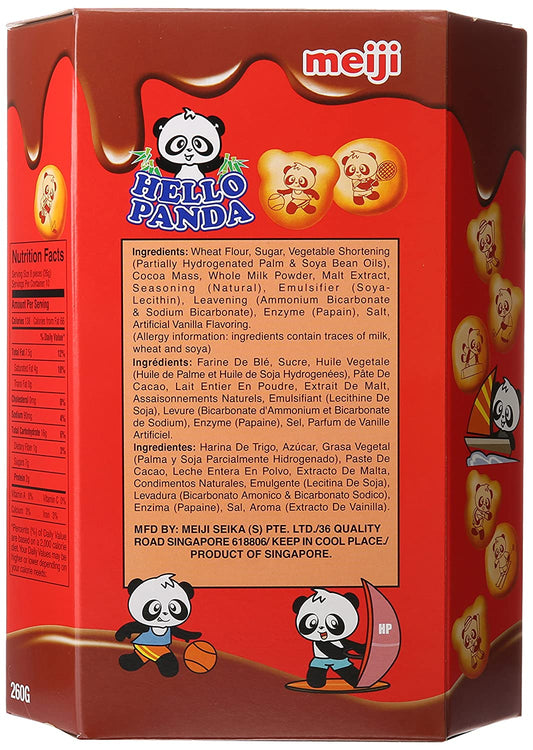 Meiji Hello Panda Chocolate Biscuit