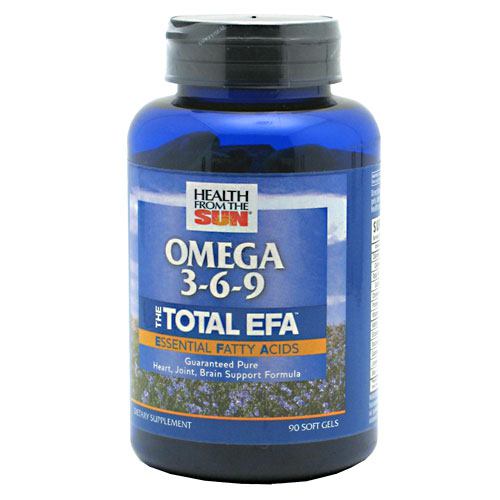 Total EFA 90 Caps By Health From The Sun