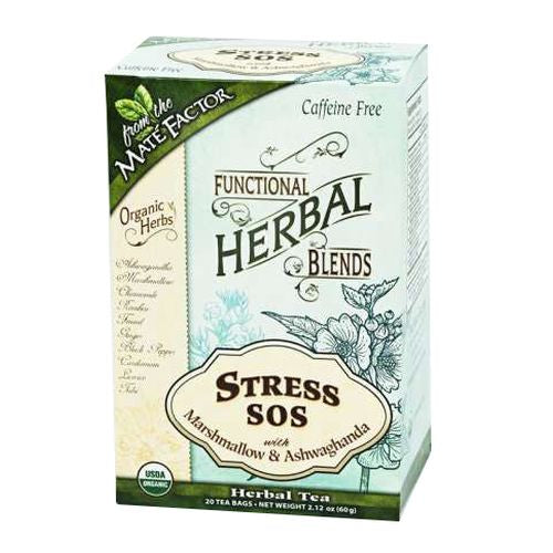 Stress SOS with Marshmallow and Ashwagandha 20 Bags By The M