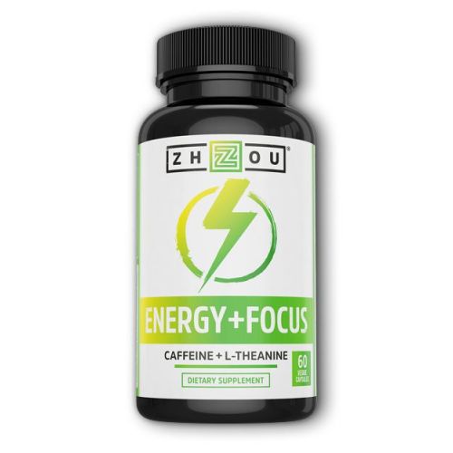 Energy + Focus 60 Veg Caps By Zhou Nutrition