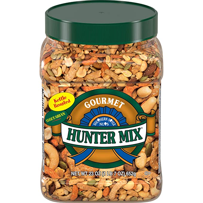 Southern Style Nuts Gourmet Hunter Mix, Sesame Sticks, Peanuts, Sunflower Kernels, Almonds, Cashews, and Pepitas