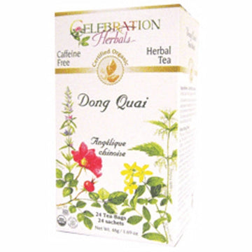 Organic Dong Quai Tea 24 Bags By Celebration Herbals