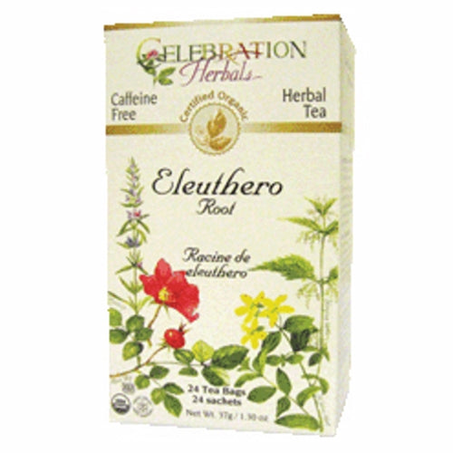 Organic Ginseng Eleuthero Root Tea 24 Bags By Celebration He