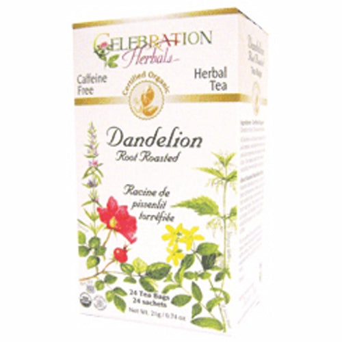 Organic Dandelion Root Roasted Tea 24 Bags By Celebration He