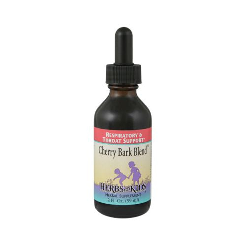 Cherry Bark Blend Alcohol-Free 2 Fl Oz By Herbs For Kids