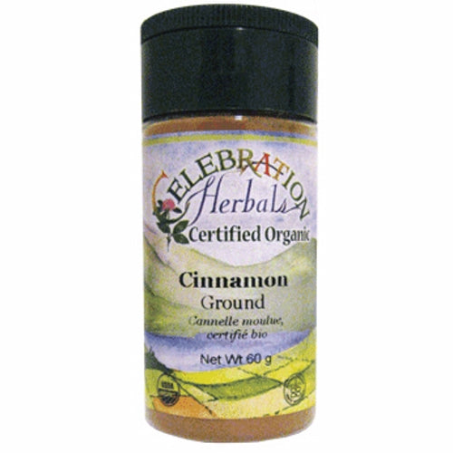 Cinnamon Ground Organic 3% Oil 60 grams By Celebration Herba