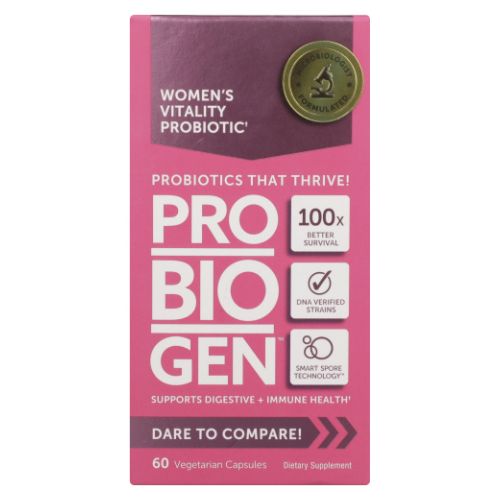 Women's Vitality Probiotic 60 Caps By Probiogen