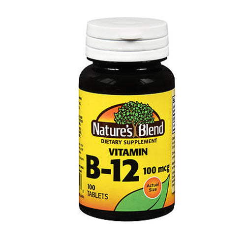 Nature's Blend Vitamin B12 Tablets 100 Tabs By Nature's Blen