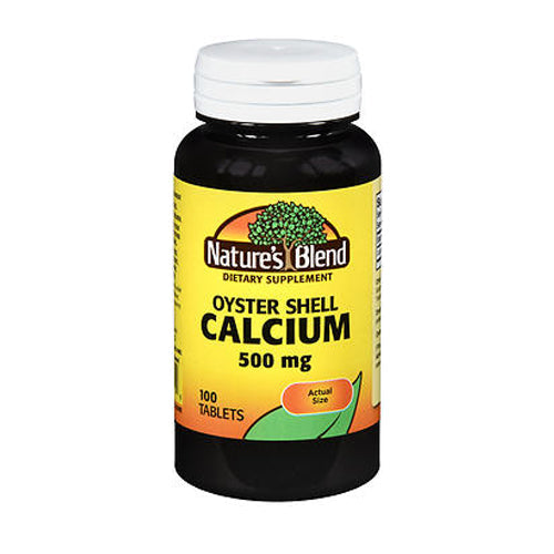 Nature's Blend Oyster Shell Calcium Tablets 100 Tabs By Natu