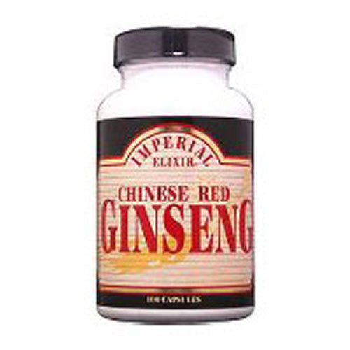 Chinese Red Ginseng 100 Caps By Imperial Elixir / Ginseng Co
