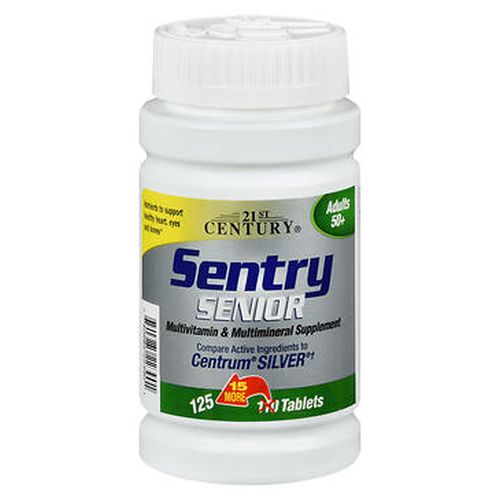 Sentry Senior 125 Tabs By 21st Century