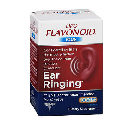 Lipo-Flavonoid Plus Ear Ringing Caplets 100 Tabs By Lipo-Fla