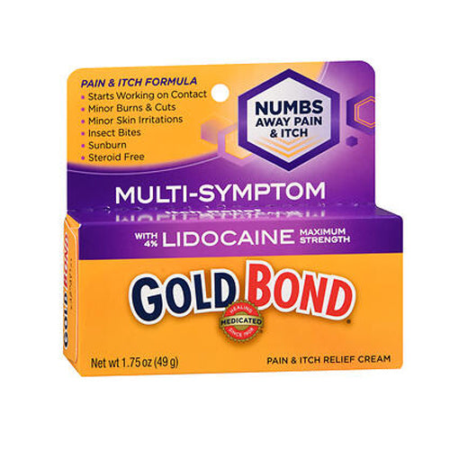 Gold Bond Medicated Pain & Itch Relief Cream With Lidocaine 