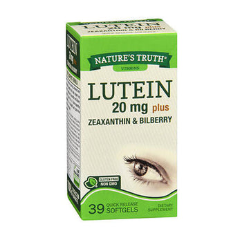 Nature'S Truth Lutein Plus Zeaxanthin & Bilberry Quick Relea