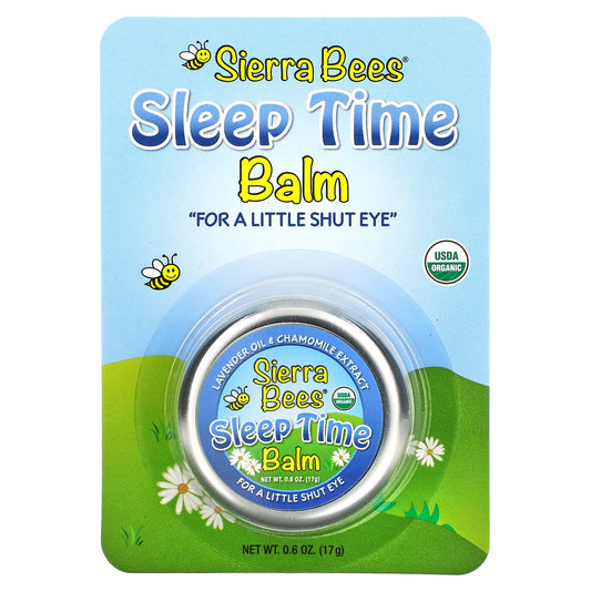 Sierra Bees, Sleep Time Balm, Lavender & Chamomile