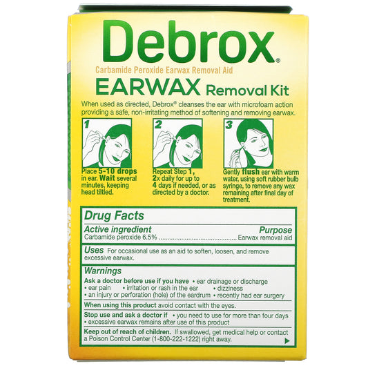 Debrox, Earwax Removal Kit