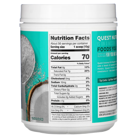 Quest Nutrition, Coconut Oil Powder (567 g)
